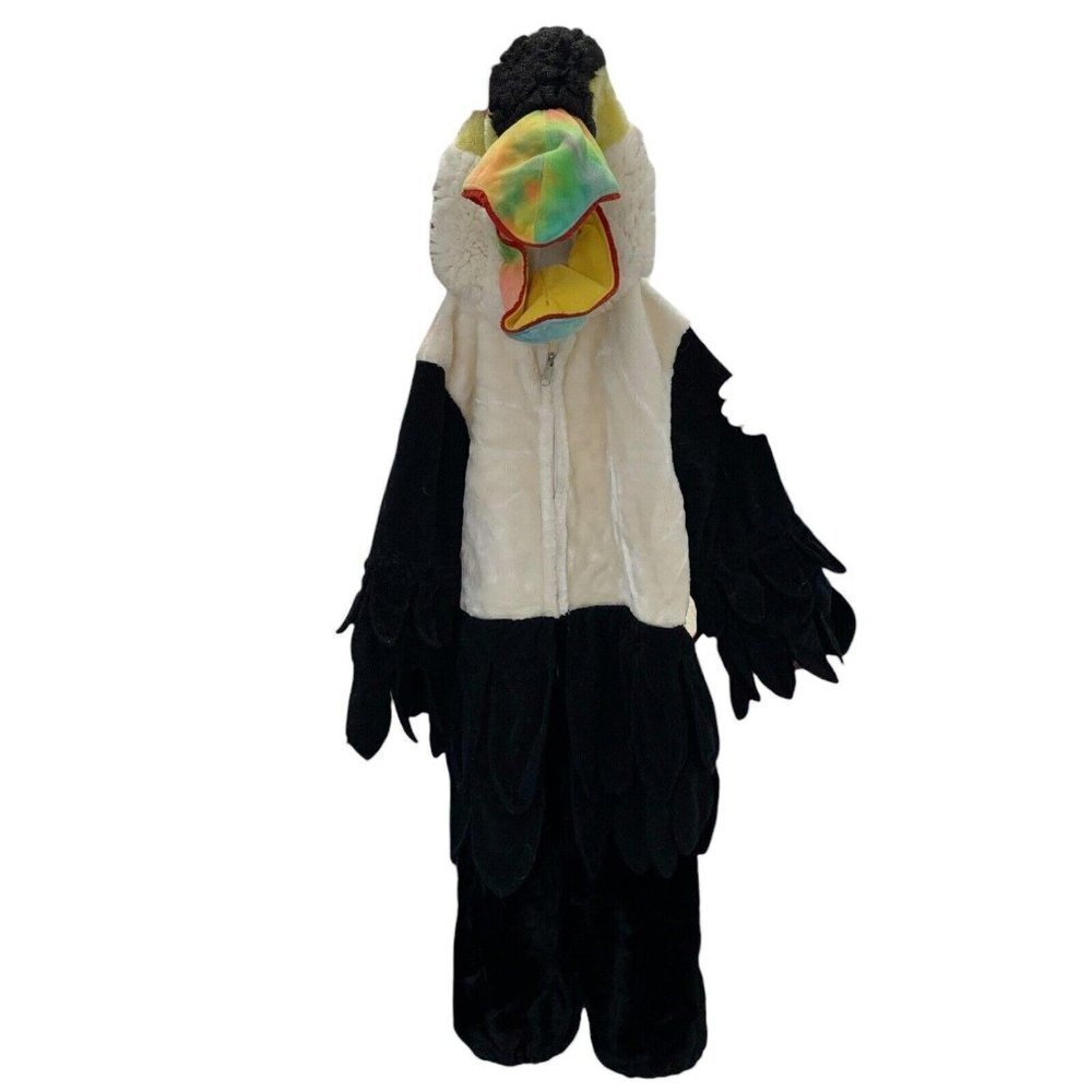 Halloween Kids Dress Up Childrens 1 Piece Toucan Costume Fits Size M (Size 3-5) 